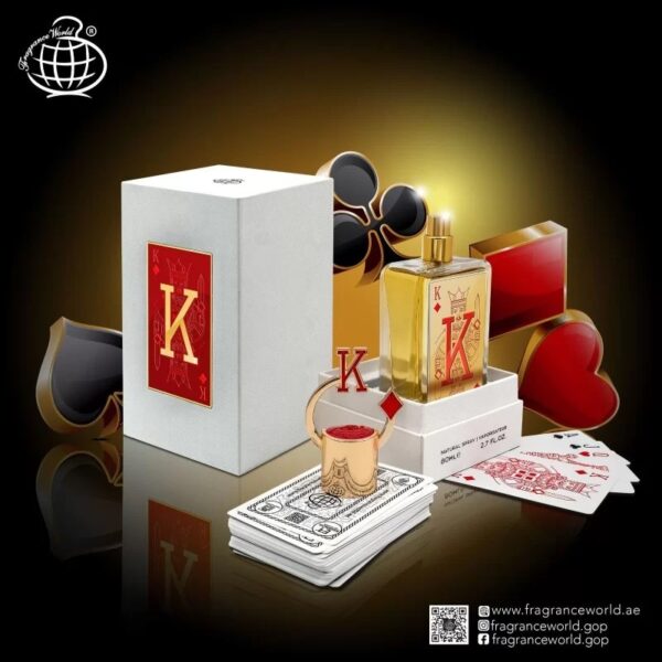 K by Fragrance World בהשראת Narcos'is Vertus בושם יוניסקס