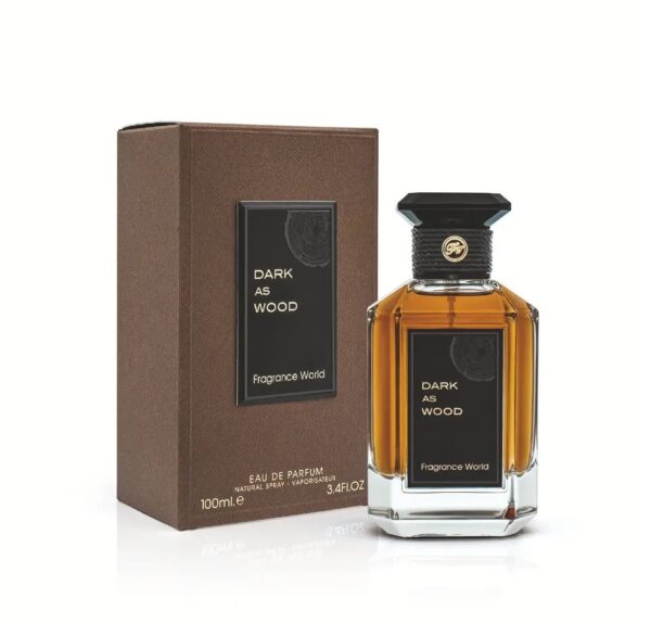 Dark As Wood Fragrance World בהשראת Bois dArmenie Guerlain בושם יוניסקס