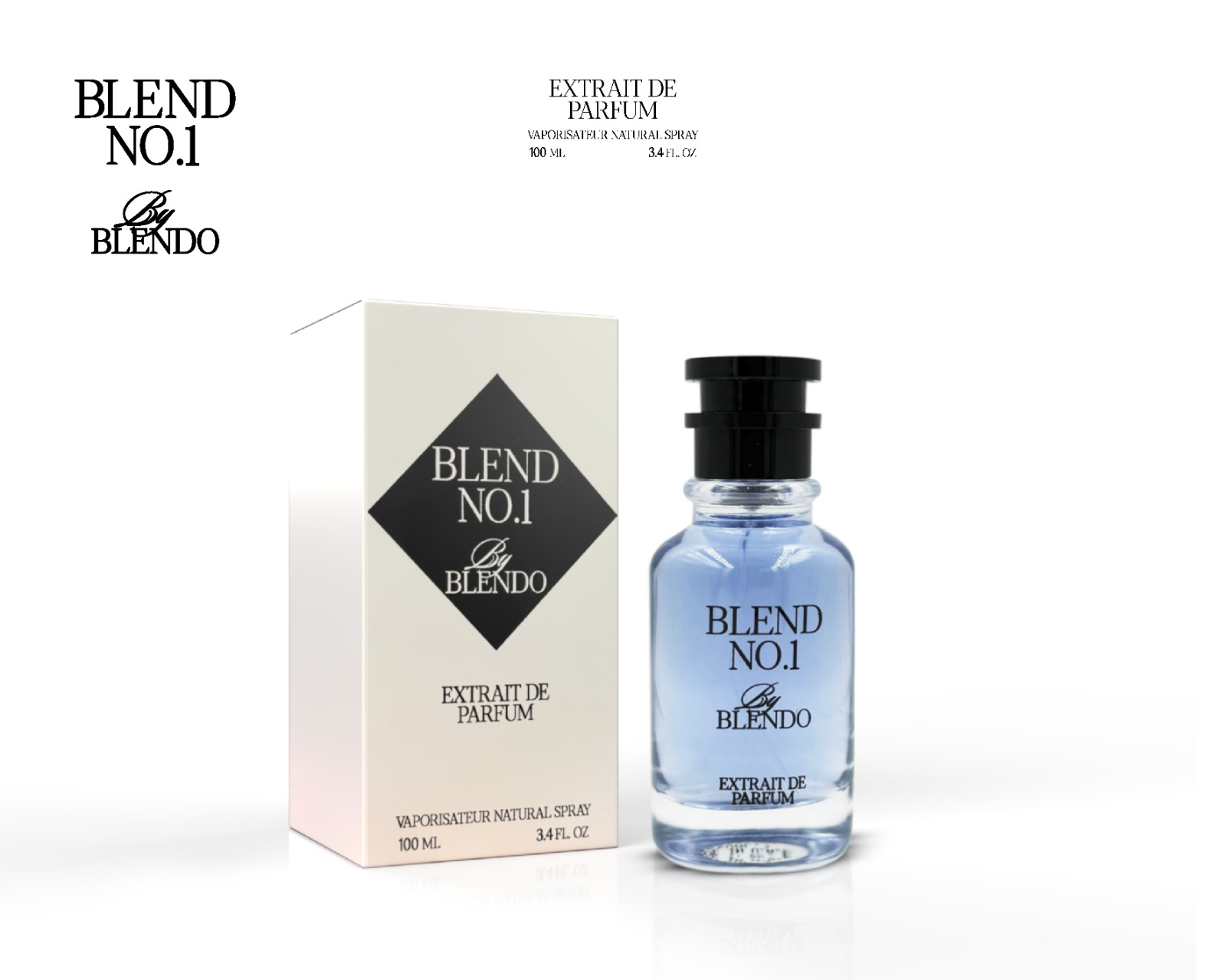 BLEND No.1 By BLENDO בהשראת Imagination Louis Vuitton בושם לגבר | 100 מ”ל אקסטרייט דה פרפיום