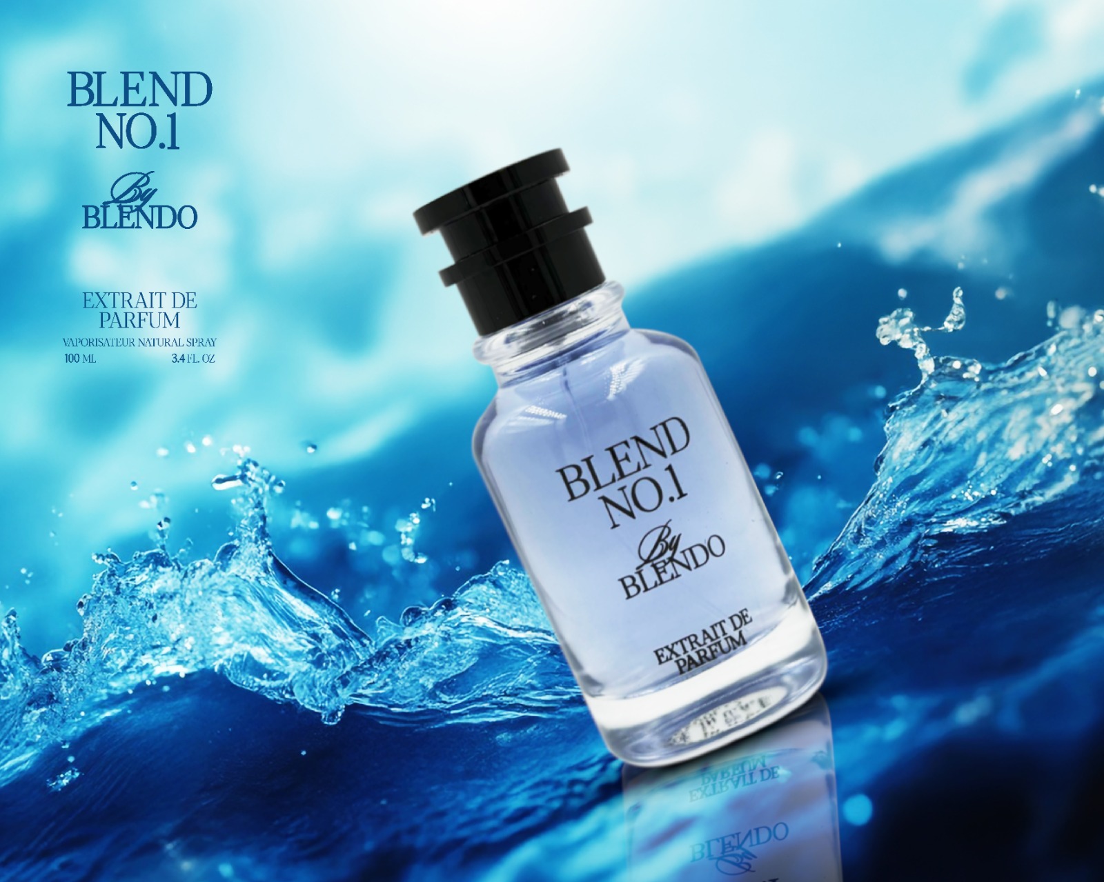 BLEND No.1 By BLENDO בהשראת Imagination Louis Vuitton בושם לגבר | 100 מ”ל אקסטרייט דה פרפיום – תמונה 4