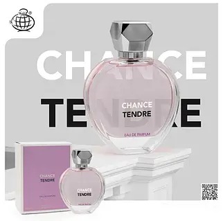 Chance Tendre by Fragrance World בהשראת Chance Tendre Chanel בושם לאישה | 100 מ”ל או דה פרפיום