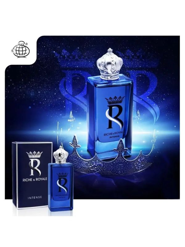 Riche & Royale Intense by Fragrance World בהשראת K Eau de Parfum Intense D&G בושם לגבר | 100 מ"ל או דה פרפיום