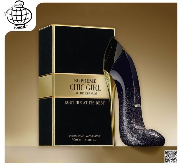 Supreme Chic Girl by Fragrance World בהשראת Good Girl Suprême Carolina Herrera בושם לאישה | 100 מ"ל או דה פרפיום