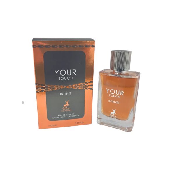 Your Touch Intense by Maison Alhambra בהשראת Emporio Armani Stronger With You Intensely בושם לגבר | 100 מ"ל או דה פרפיום‏