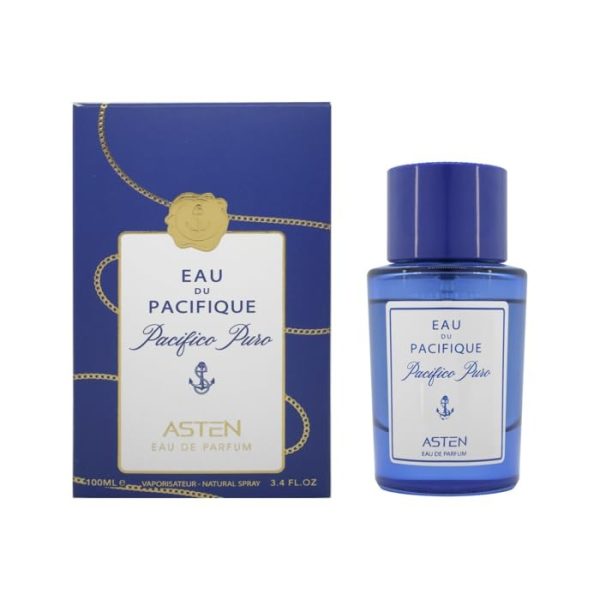 ⁦EAU du Pacifique Pacifico puro by Asten בהשראת Acqua di parma Blue Mediterraneo בושם יוניסקס | 100 מ"ל או דה פרפיום⁩ – תמונה ⁦3⁩