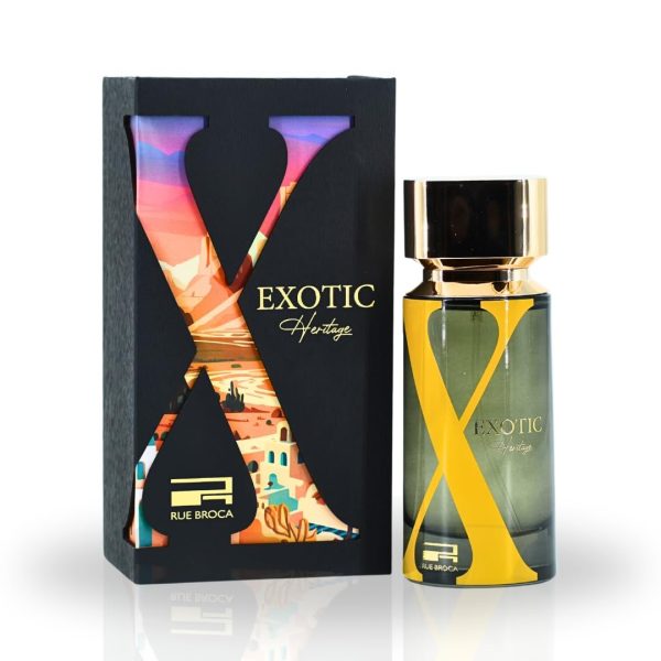 Exotic Heritage by Rue Broca מיקס של Armani Code + The One Dolce&Gabbana בושם לגבר | 100 מ"ל או דה פרפיום