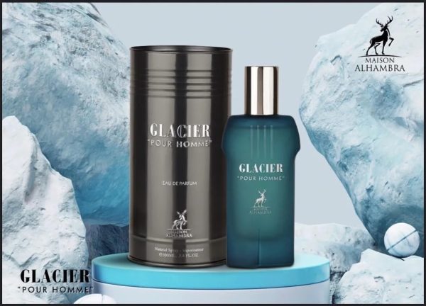 ⁦Glacier Pour Homme by Maison Alhambra בהשראת Le Male Jean Paul Gaultier בושם לגבר | 100 מ"ל או דה פרפיום⁩ – תמונה ⁦2⁩