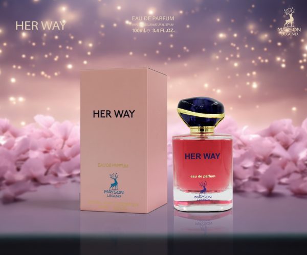 Her Way Mayson Legend by Fragrance Deluxe בהשראת My Way Giorgio Armani בושם לאישה | 100 מ”ל או דה פרפיום