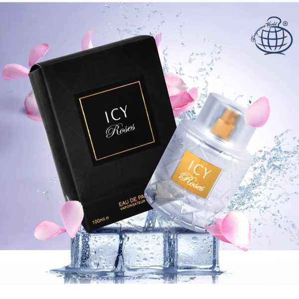 Icy Roses by Fragrance World בהשראת Roses on Ice By Kilian בושם יוניסקס | 100 מ"ל או דה פרפיום