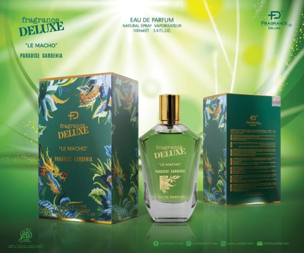 Le Macho Paradise Gardenia by Fragrance DeLuxe בהשראת Le Beau Paradise Garden JPG בושם לגבר | 100 מ"ל או דה פרפיום