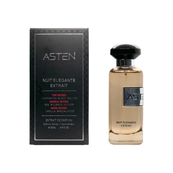 Nuit Elegante Extrait by Asten בהשראת Gris Charnel Extrait BDK Parfums בושם יוניסקס | 100 מ"ל אקסטרייט דה פרפיום