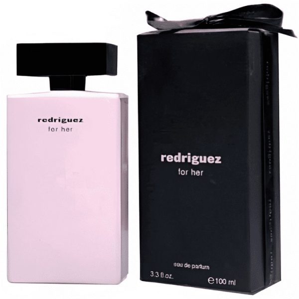 Redriguez For Her by Fragrance World בהשראת Narciso Rodriguez for Her Eau de Parfum בושם לאישה | 100 מ"ל או דה פרפיום