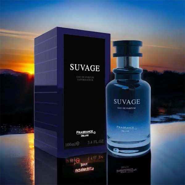 Suvage by Fragrance Deluxe בהשראת Sauvage EDP Dior בושם לגבר | 100 מ"ל או דה פרפיום