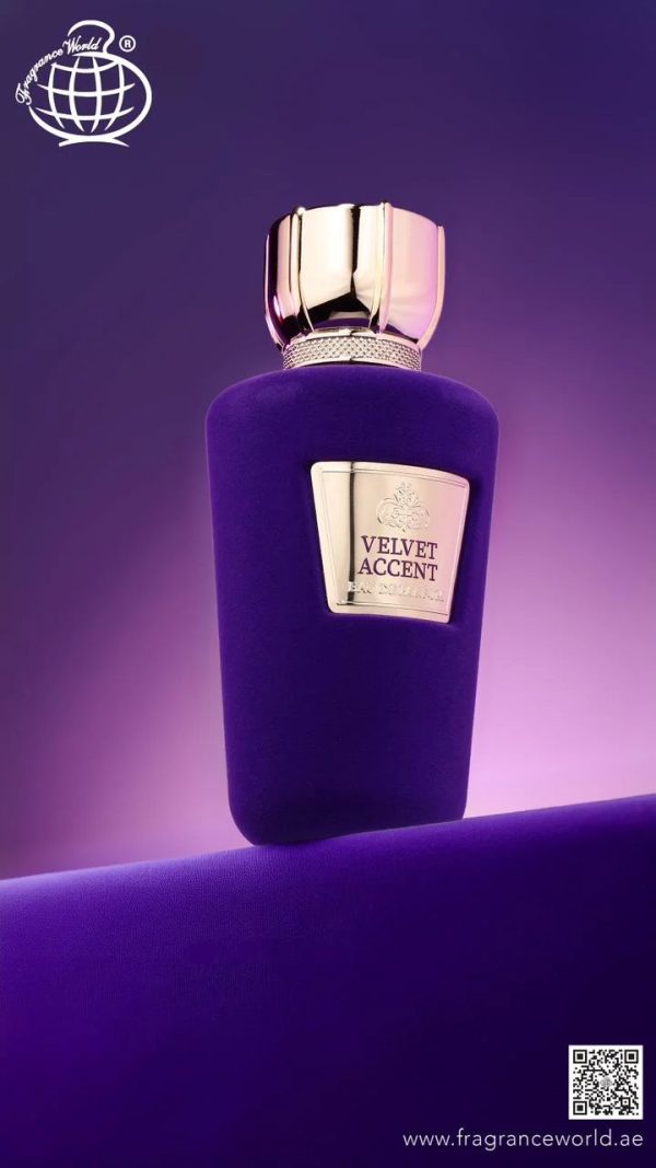 ⁦Velvet Accent by Fragrance World בהשראת Accento Xerjoff בושם יוניסקס | 100 מ”ל או דה פרפיום⁩ – תמונה ⁦2⁩