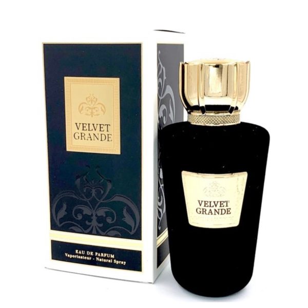 Velvet Grande by Fragrance World בהשראת Opera Xerjoff בושם יוניסקס | 100 מ”ל או דה פרפיום