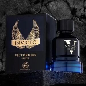 Invicto Victorious Elixir Fragrance World בהשראת Invictus Victory Elixir Paco Rabanne בושם לגבר | 100 מ"ל אדפ