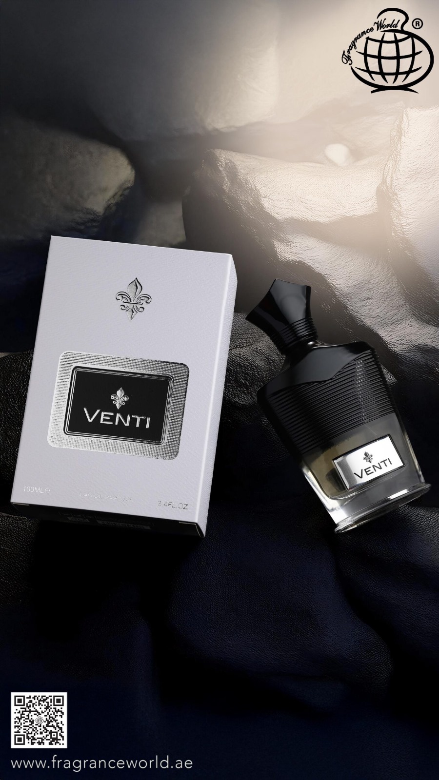 Venti Fragrance World בהשראת Creed Aventus בושם לגבר | 100 מ”ל או דה פרפיום