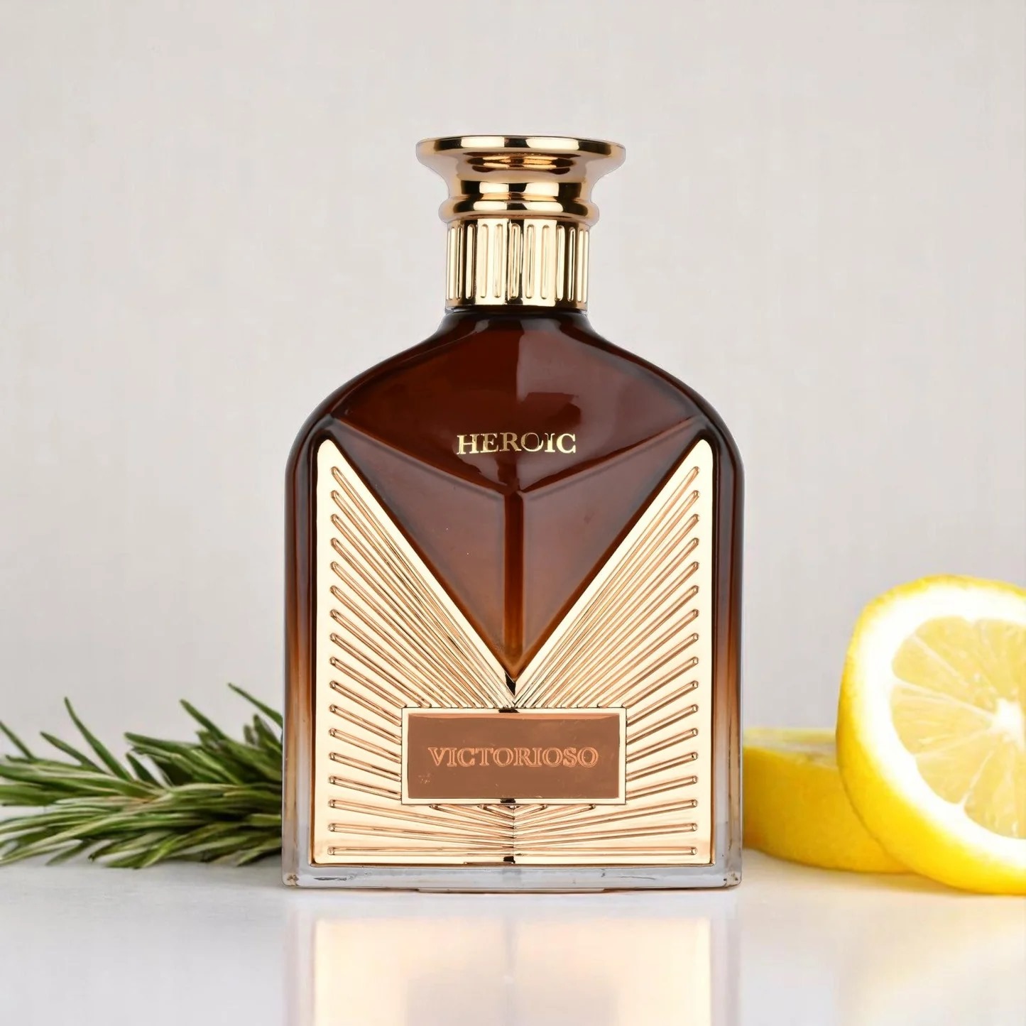 Victorioso Heroic Maison Alhambra בהשראת CH Birds Of Paradise For Him Carolina Herrera בושם לגבר | 100 מ"ל או דה פרפיום – תמונה 2