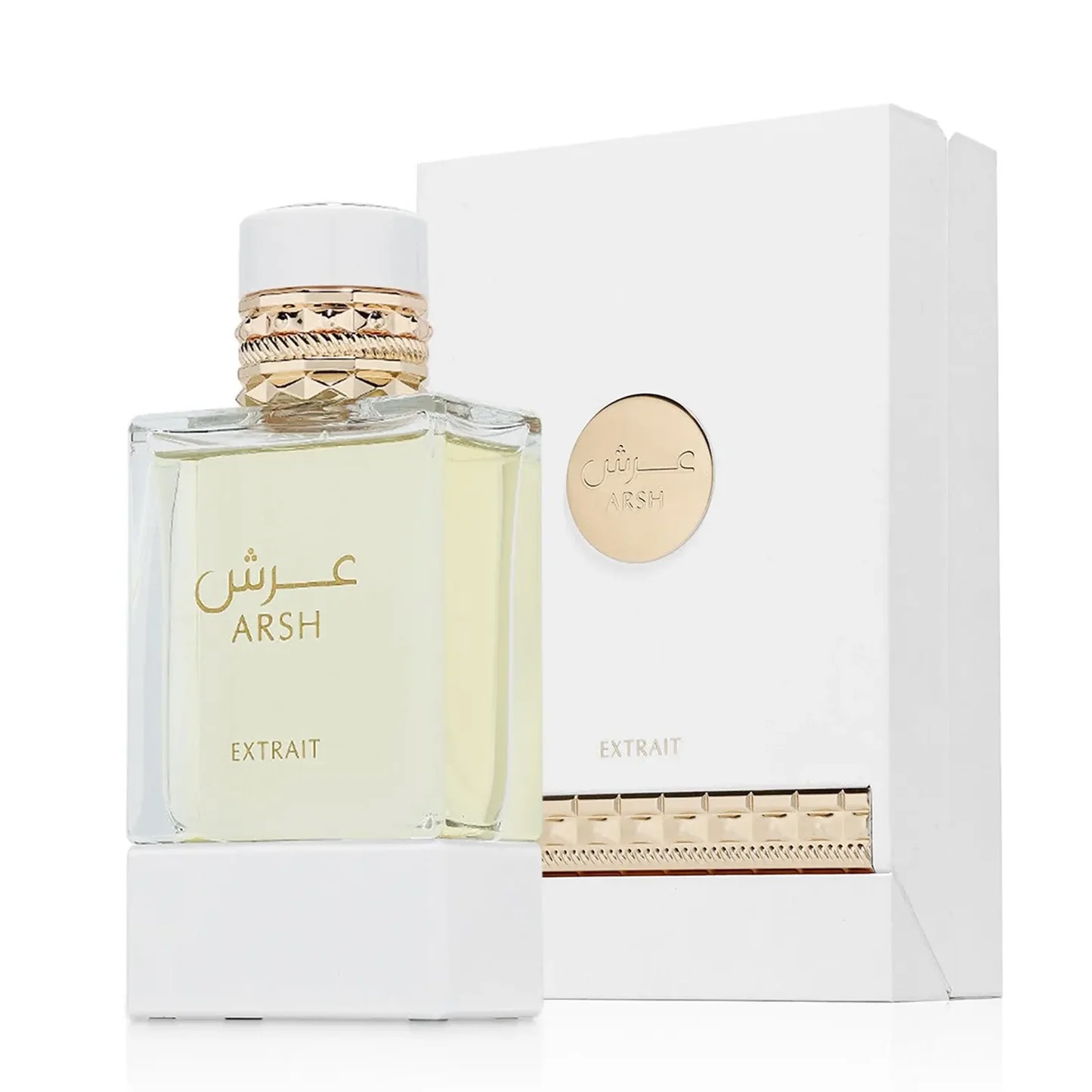 Arsh French Avenue Fragrance World בהשראת Allure Homme Edition Blanche Eau de Parfum Chanel בושם לגברים | 100 מ"ל אקסטרייט דה פרפיום