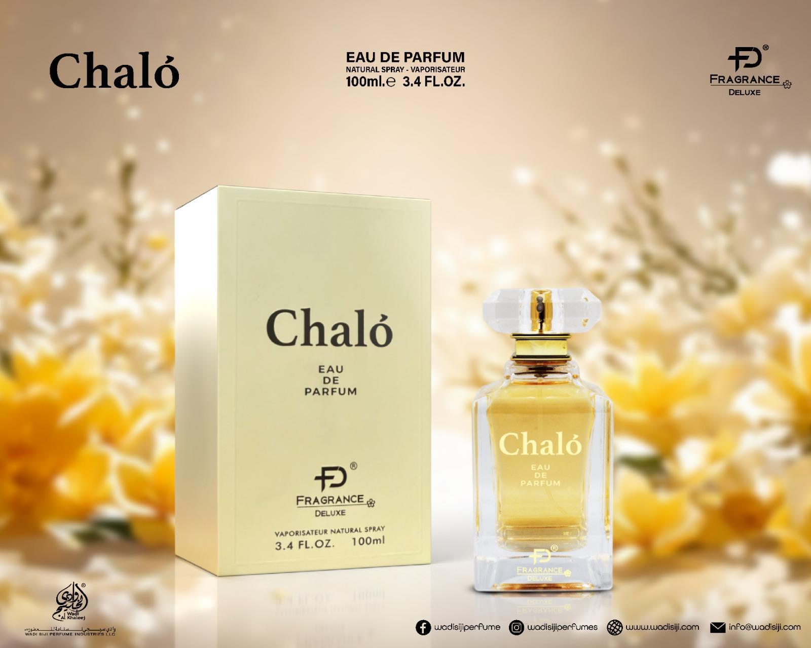 Chalo Fragrance Deluxe בהשראת Chloé Eau de Parfum Chloé בושם לאישה | 100 מ"ל או דה פרפיום