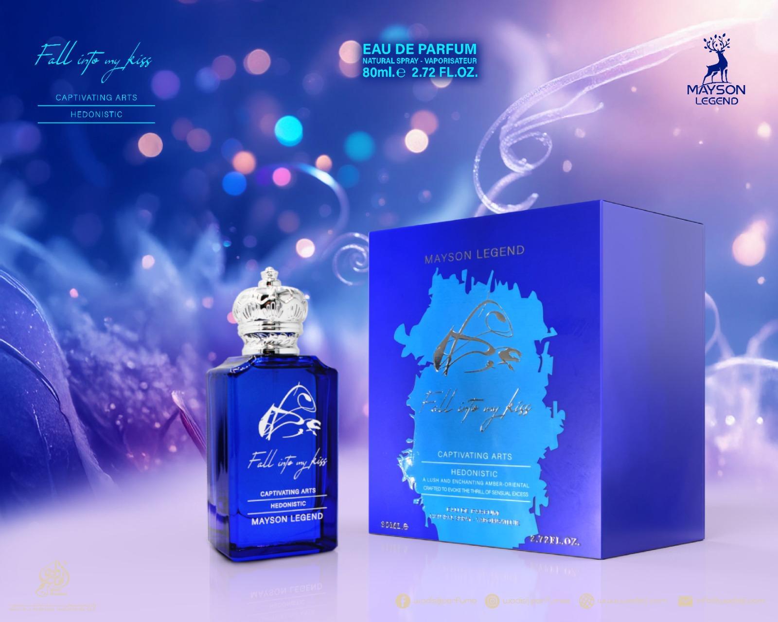 Fall Into My Kiss Maison Legend בהשראת Jump Up And Kiss Me Hedonistic Clive Christian בושם יוניסקס | 80 מ"ל או דה פרפיום
