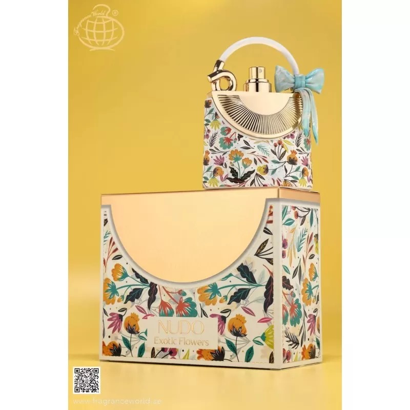 Nudo Exotic Flowers Fragrance World by Fragrance World בהשראת Narcotic Delight Initio Parfums Prives בושם יוניסקס | 100 מ"ל או דה פרפיום – תמונה 2