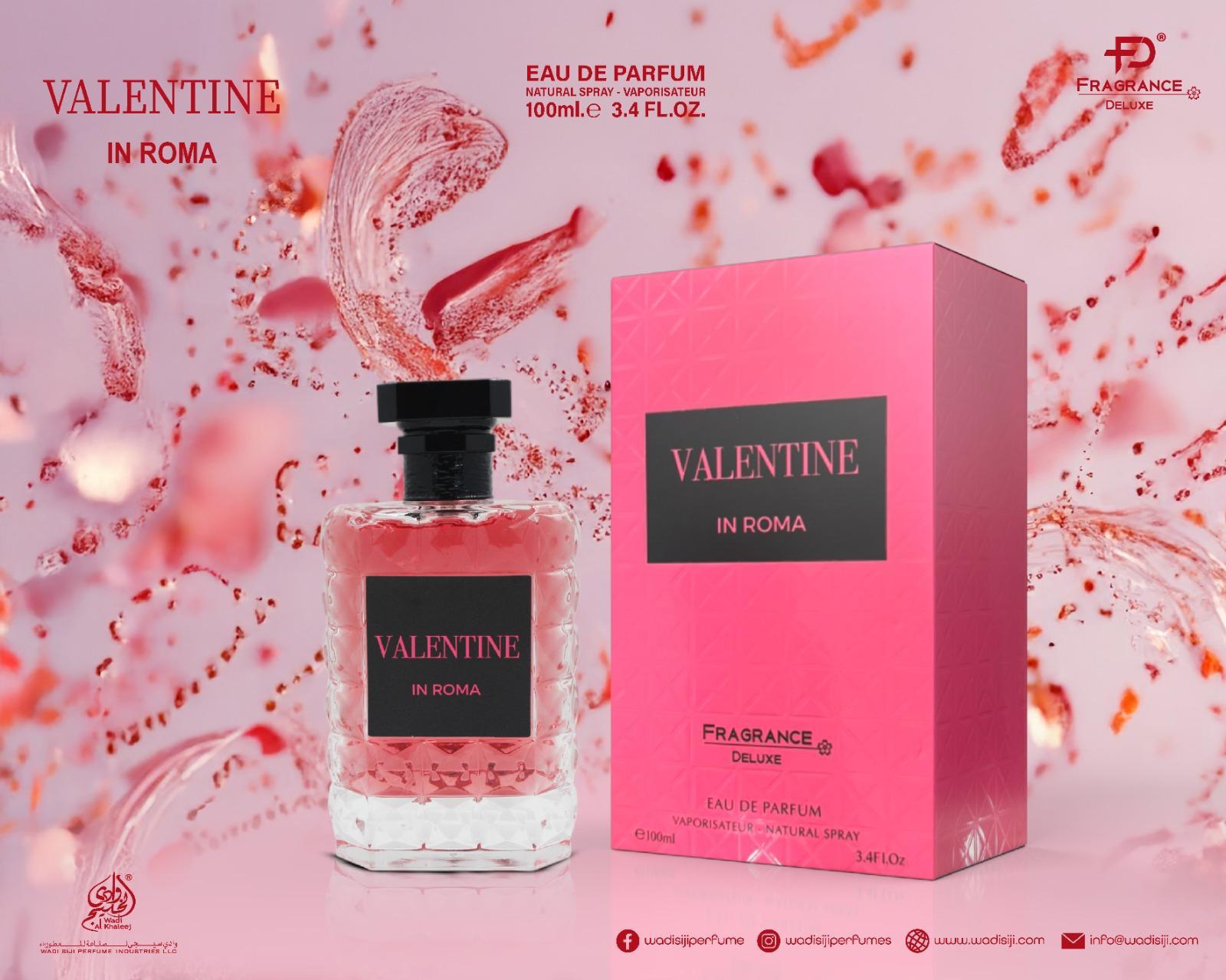 Valentine In Roma Fragrance Deluxe בהשראת Valentino Donna Born In Roma בושם לאישה | 100 מ"ל או דה פרפיום