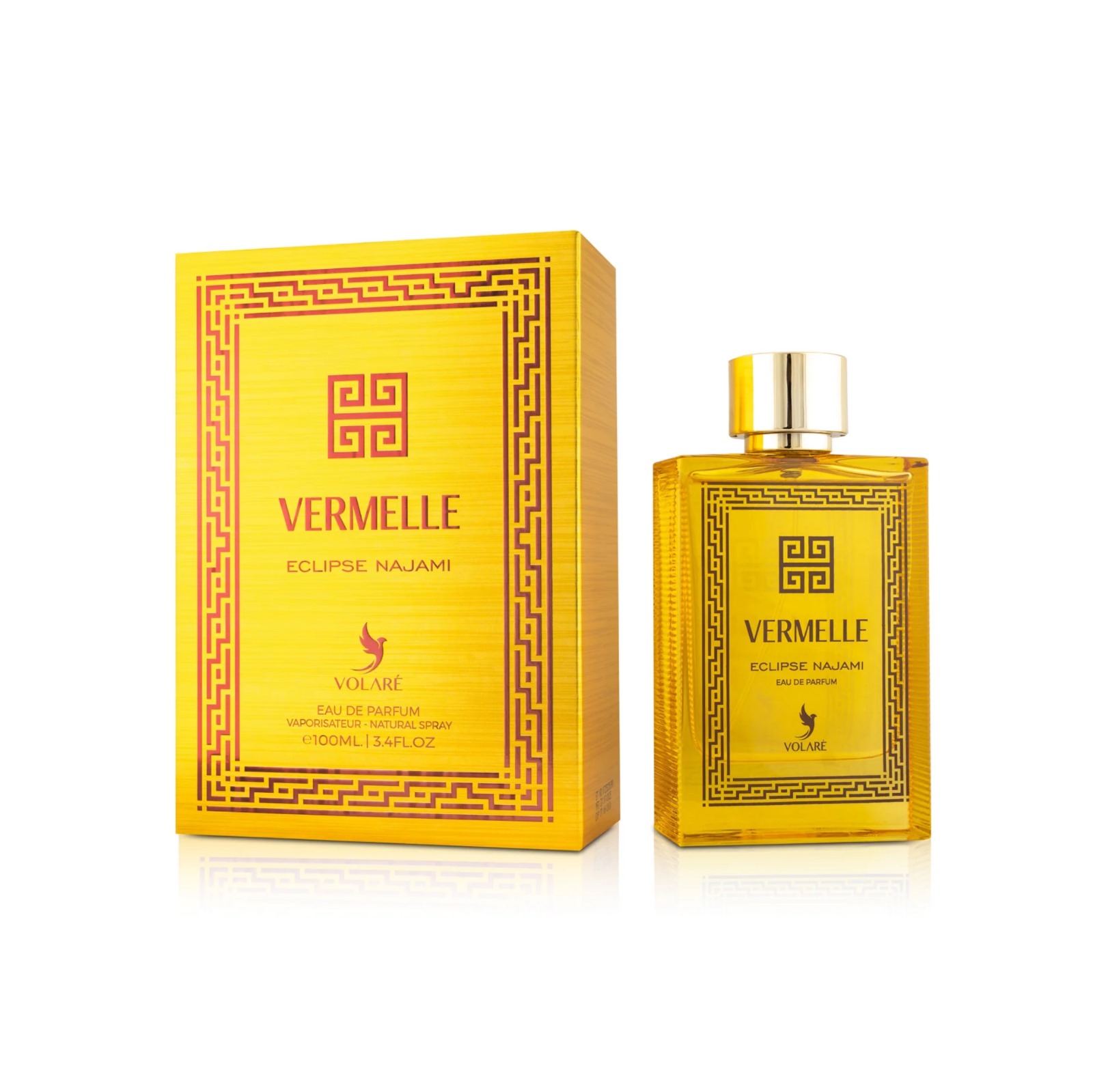 Vermelle Eclipse Najami Volare בהשראת Eros Najim Versace בושם לגבר | 100 מ"ל או דה פרפיום