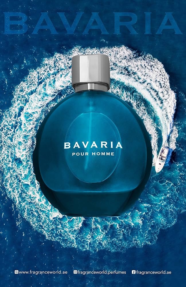 Bavaria Pour Homme Fragrance World בהשראת Aqva Pour Homme Bvlgari בושם לגבר | 100 מ"ל או דה פרפיום
