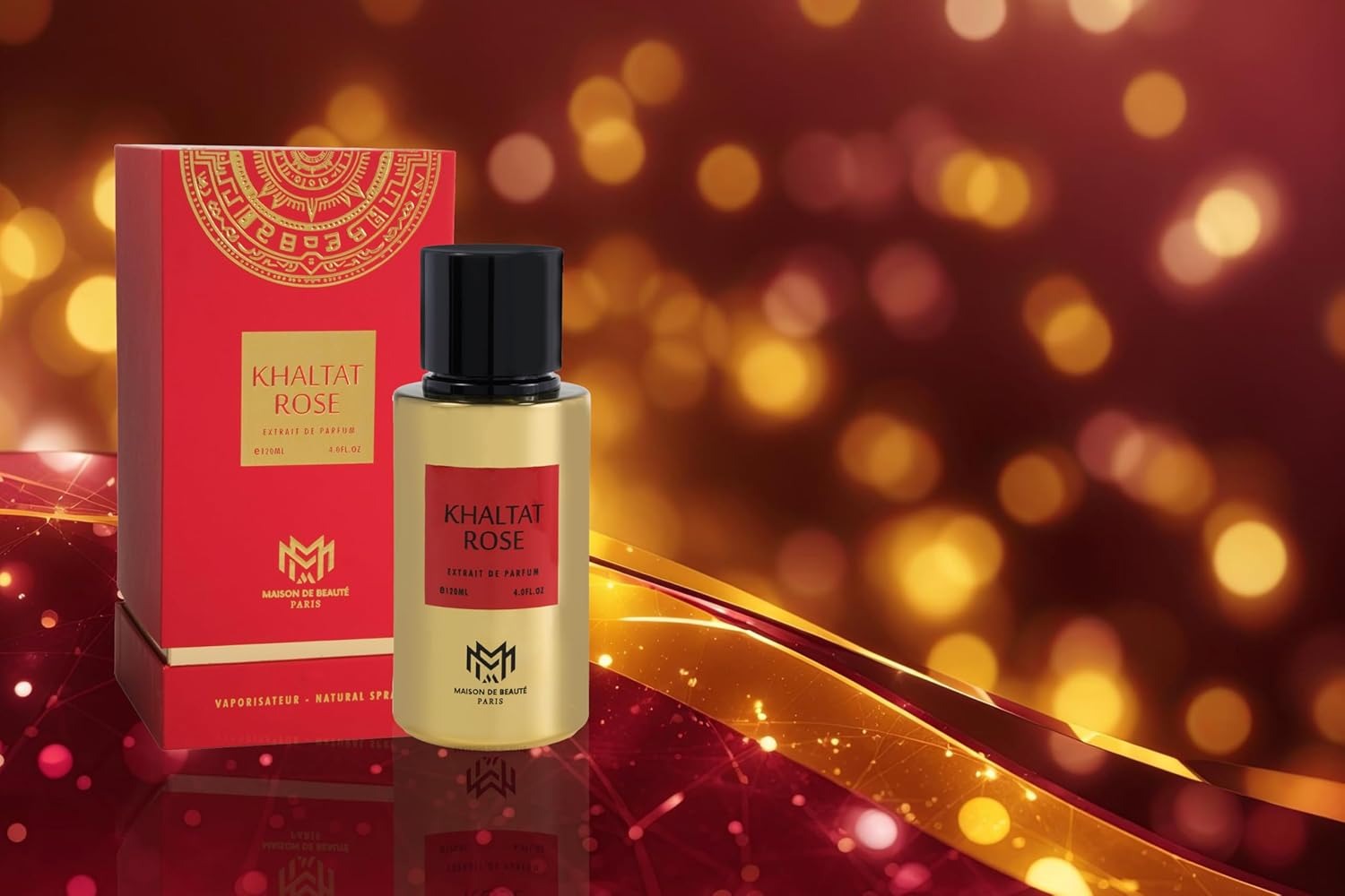 Maison de Beaute Paris Khaltat Rose בושם יוניסקס | 120 מ"ל או דה פרפיום – תמונה 4