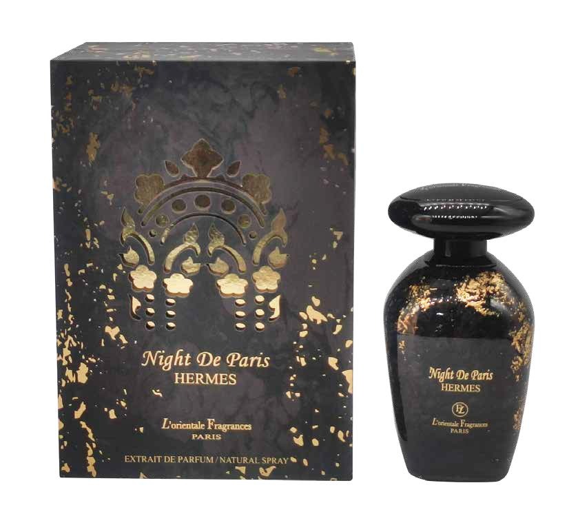 Night De Paris Hermes L'Orientale Fragrances בהשראת Météore Louis Vuitton בושם לגבר | 100 מ"ל או דה פרפיום – תמונה 2
