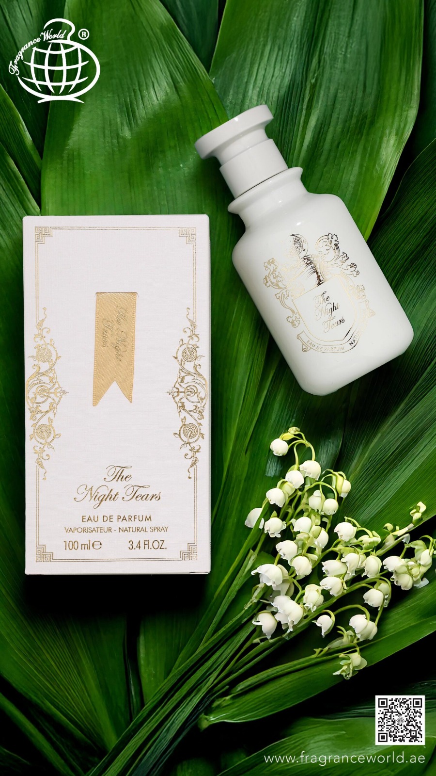 The Night Tears Fragrance World בהשראת Tears From The Moon Gucci בושם יוניסקס | 100 מ"ל או דה פרפיום